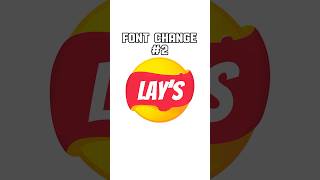 “Lays” logo but its with different fonts