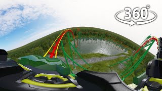 360° video Roller coaster in VR 👏 8K👏