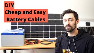 DIY : Cheap and Easy Battery Cables | Make your Own Using 3 tools