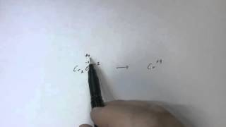 Half Equation - DiChromate ion