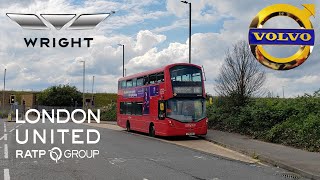 {RATP Group: 116 from Hounslow Bus Station to Ashford Hospital} Wright B5LH Eclipse Gemini 3