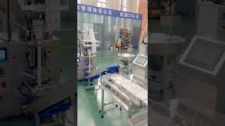 Chain Type Bucket Sachet Packing Machine Line Packaging & Check Weigher & Metal Detection