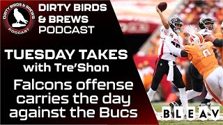 Falcons offense carries the day against the Bucs: Tuesday Takes with Tre'Shon