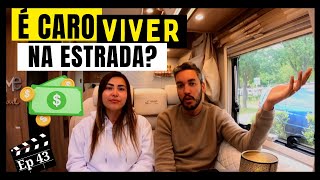 QUANTO GASTAMOS NO 1º MÊS VIVENDO NO MOTORHOME PELA EUROPA? - Ep43