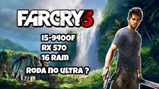 i5-9400f + RX 570 no FAR CRY 3 gameplay e teste!