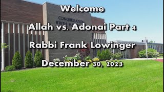 Allah vs. Adonai Part 4