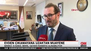 Dr. e- Nabız ile evden çıkamayan hastaya uzaktan muayene | CNN | 2022