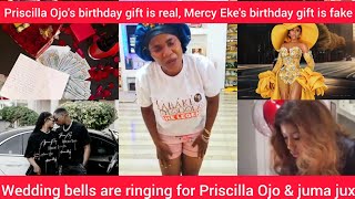 IYABO OJO ANNOUNCES PRISCILLA OJO'S WEDDING AS HER FIANCE JUMA JUX SHOWERS HER WITH BIRTHDAY GIFTS