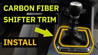 2022+ Subaru WRX Carbon Fiber Shifter Trim [JXR Performance]