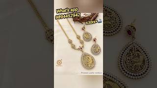 imitation jewellery#premiumqualitynecklace| what'sapp for booking 9894452942 #newfashionjewellery