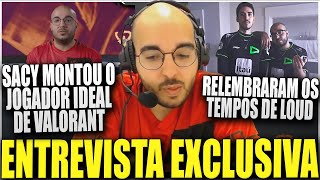 SACY CONTA COMO ENSINOU O ASPAS A JOGAR VALORANT e ENTREVISTA EXCLUSIVA PÓS JOGO CONTRA LEVIATAN