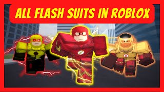 All Flash Suits in Roblox