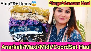 *huge*Amazon KurtaSet Haul | ANARKALI,MAXI/MIDI DRESS,CO-ORD SET,KURTA SET | Vees Corner