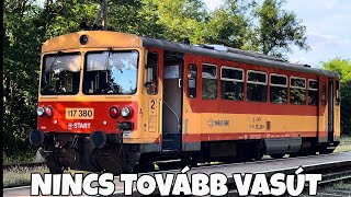 TÖBB, MINT 50 ÉVE SZŰNT MEG A VONAL FOLYTATÁSA...DE MÉG MOST IS KOMOLY EMLÉKE VAN!