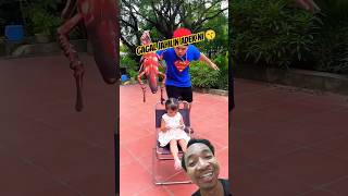 Gagal Jahilin Adek, Malah Terpesona #art #funny #smartphone #youtubeshorts #family #prank #outdoors