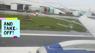 British Airways City Flyer ✈ landing en short take-off  ✈ London City Airport LCY