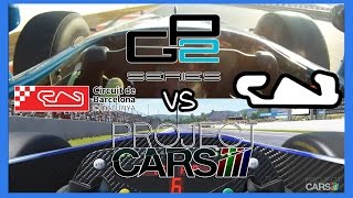 Project Cars vs Real Life - GP2/Formula B @ Circuit de Catalunya