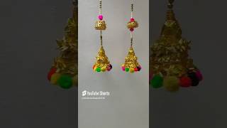 Diwali decoration wall hanging #handmade #diy #art #craft#viralvideo #shorts#shortsfeed#like #share#