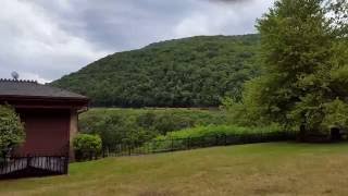 Norfolk Southern Intermodal Container Train at Horseshoe Curve