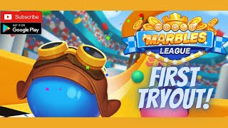 World Marbles League Gameplay - Very First Go From Instal #Android #ios