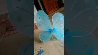 വെറും 150 രൂപക്ക് അടിപൊളി Butterfly🦋 wings വാങ്ങിയാലോ...❤️ #meesho #shorts #youtube #subscribe