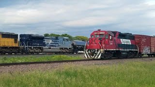 MUST WATCH! UP 1982 Meets RARE FXE GP38-2!