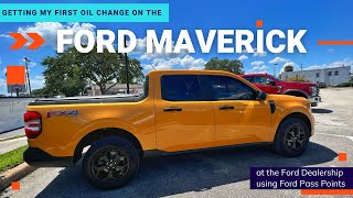 First Oil Change on the Ford Maverick 2022