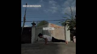 ONE DAY OR DAY ONE || DAY 26/100 PUSHUPS || #viralvideo #motivation #fittuber #squatchallenge