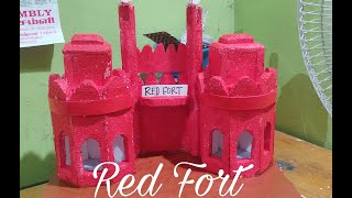 How to make simple Red fort model