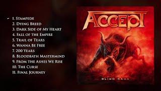 ACCEPT - Blind Rage (OFFICIAL FULL ALBUM STREAM)