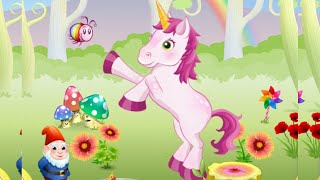 My Unicorn Play Day | Litle unicorn | Let's Play | Fun Pet Care Kids Game | Baby Monkey Games