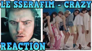 FIRST TIME REACTING TO LE SERRAFIM'S 'CRAZY' | LGBT ANTHEM FOR SURE!