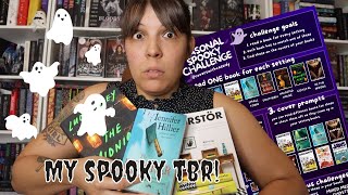 My Seasonal Spooky Challenge TBR!