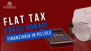 Flat tax incrementale e definizione avvisi bonari