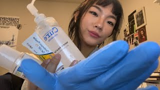 FAST taking care of ur face-asmr