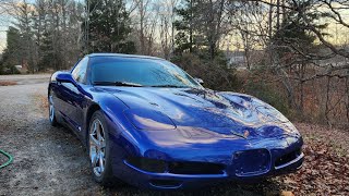 1998 C5 corvette Barn find