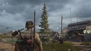 CoD WW2 - Schnee & Weihnachtsbaum im Hauptquartier (Weihnachten bei Call of Duty WW2) Winter Siege