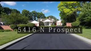 5416 N Prospect Drone video