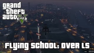 GTA V - Flying Over Los Santos