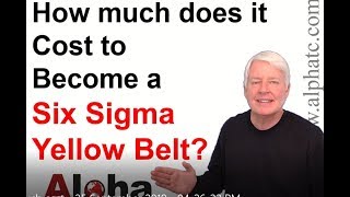 How much does it cost to become an ASQ Certified Six Sigma Yellow Belt (ASQ CSSYB)