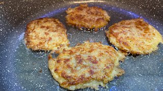 One potato and one egg!!😳 Quick breakfast in 5 minutes.Super simple and delicious potato recipe 😋