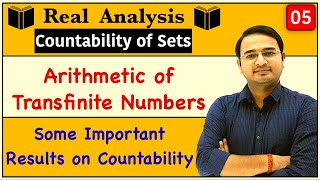 Arithmetic of Transfinite numbers | Some Important Results of Countability of Sets : lec-05