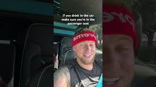 If you drink in the car make sure you’re in the passenger seat #explore #viralvideo #funny