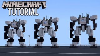 MINECRAFT : How To Build An Archangel Mech Tutorial