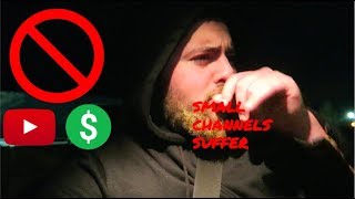 No Money From Youtube Anymore & Less Views