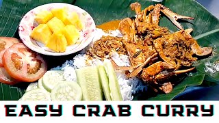 How to make easy indian crab curry | Crab curry recipe | Simple crab curry for birthday party