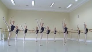 FULL VAGANOVA CLASS FOLLOW ALONG (barre, center, pointe) - Vaganova Ballet Academy 2nd grade exam