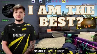 CS GO highlights - best moments, s1mple clutch