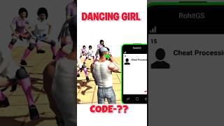 Dancing Girl Cheat Code in indian bike driving 3d || indian bike driving 3d new update| #shorts