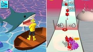 Crowd Fish 3D!🦈🐠🐟 Gameplay Trailer For Android And iOS